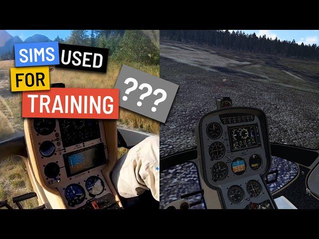 Can SIMS be used for REAL FLIGHT TRAINING? - Ask Me Stuff