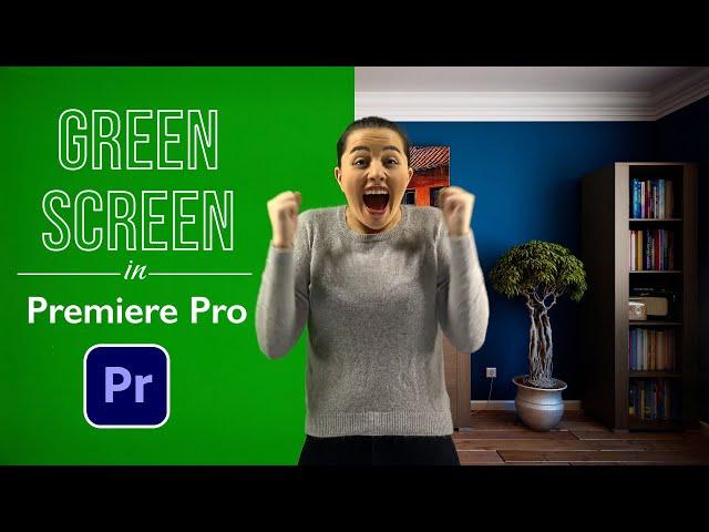 How To Use Green Screen In Premiere Pro? | Ultra Key (2023)