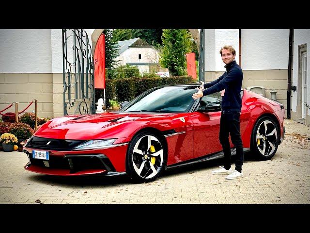 I drove the New Ferrari 12Cilindri! EPIC V12 Sounds