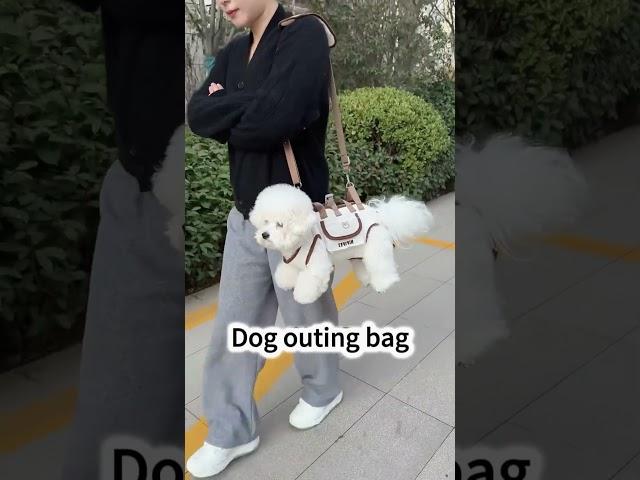 Portable Crossbody One-Shoulder Backpack Carrier Dog Harness Pet Dog Carrier China Manufacturer
