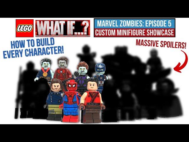 LEGO Marvel ZOMBIES What If Episode 5 Custom Minifig Showcase