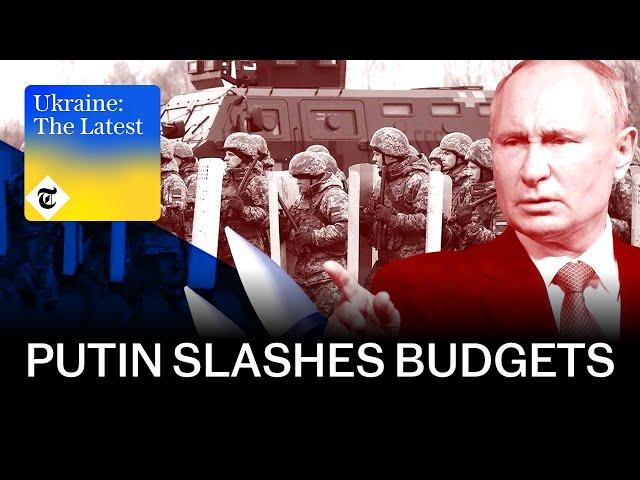 Putin forced to slash budgets after oil price fall & precision strikes batter Russian infrastructure