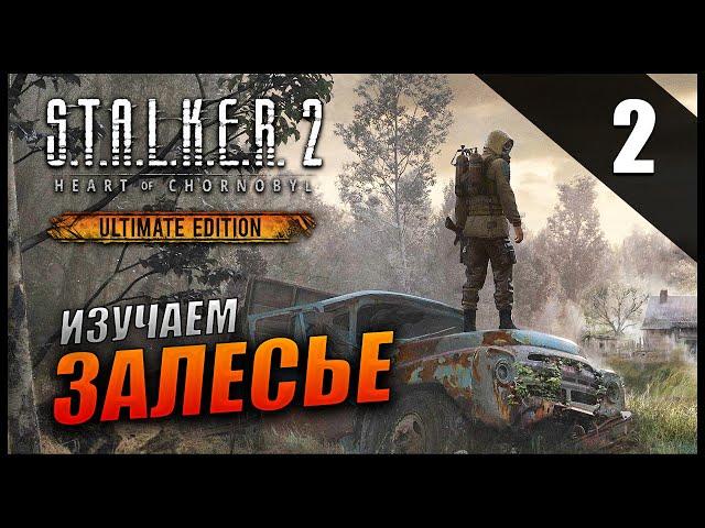 Прохождение S.T.A.L.K.E.R. 2 Сердце Чернобыля и Обзор [2K] Часть 2 - Изучаем Залесье