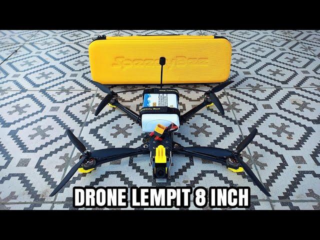 Speedybee Mario Fold8 O3 ELRS GPS Maiden Flight With Lipo and Liion Battery