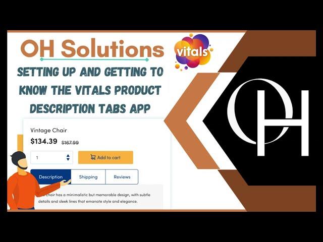 Setting up and getting to know the Vitals Product Description Tabs app