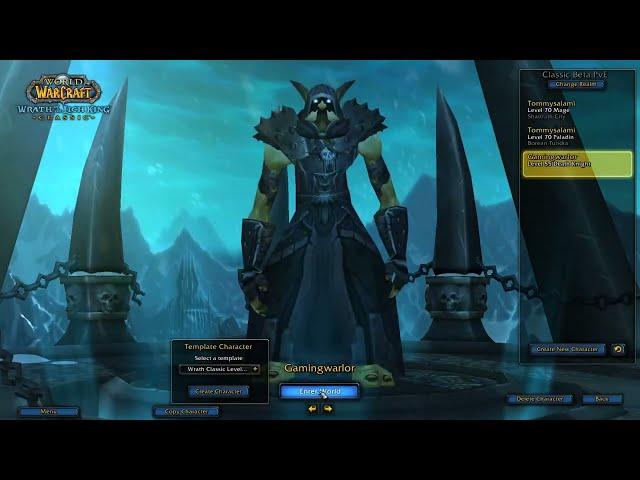 WoW WOTLK Beta - Death Knight Starting Zone Speedrun - 43m 4s / 1h 1m 19s