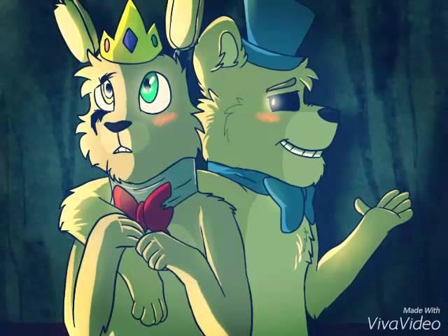 Golden Freddy x Springtrap