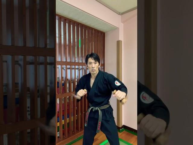 Tonfa Training | Ryukyu kobudo, Okinawa kobudo  #karate #kobudodemonstration