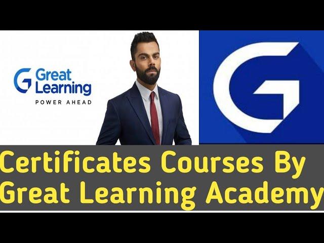 Online Degree & Certificates courses by Great Learning Academy || Everything you need to know