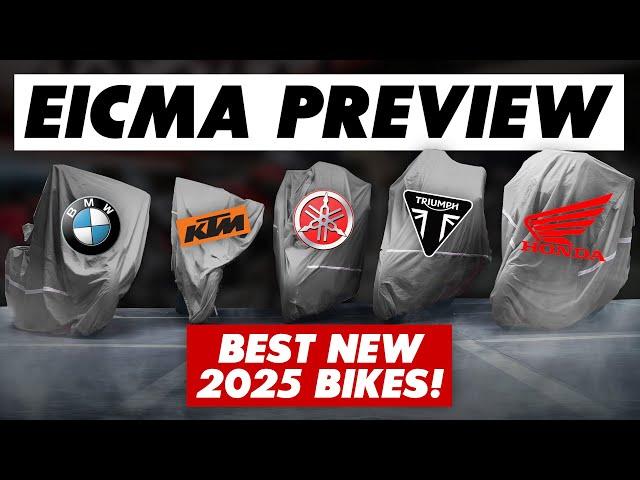 EICMA PREVIEW: Which New 2025 Motorcycles To Expect (BMW, KTM, Honda, Triumph & More!)