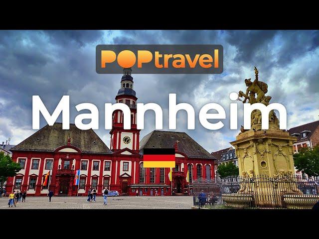 MANNHEIM, Germany -  Windy Summer - 4K 60fps