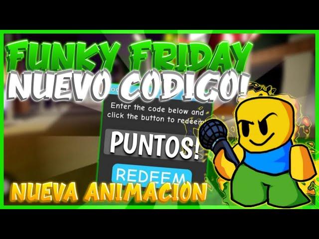 CODIGOS para FRIDAY NIGHT ROBLOX! DICIEMBRE