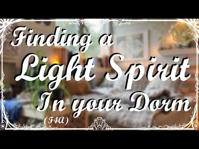Finding a Light Spirit in your Dorm (F4A) (Magic Academy) (Bakadere Speaker) (Wholesome)  (Funny)