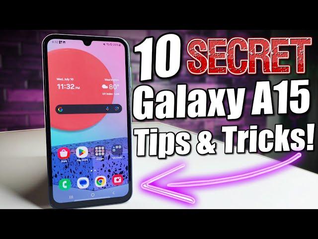 Samsung Galaxy A15 5g Tips & Tricks! (Hidden Features)