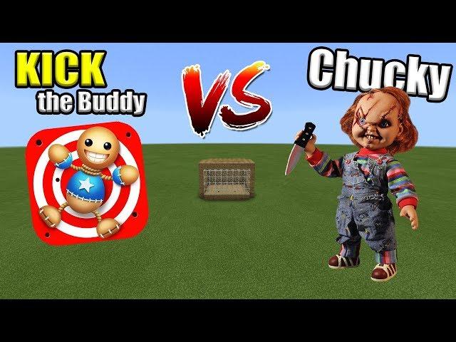 KICK the BUDDY vs CHUCKY | Minecraft PE