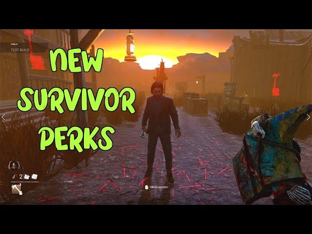 NEW SURVIVOR "Alan Wake" NEW PERKS - Dead By Daylight (DBD PTB)