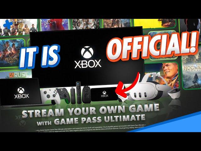 XBOX Cloud Gaming Play Your Own Games is HERE! Full Game List