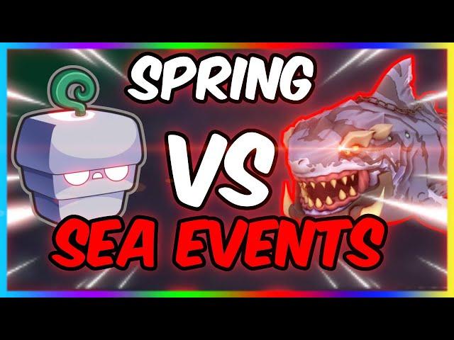 CAN SPRING SOLO SEA EVENTS | Blox Fruits