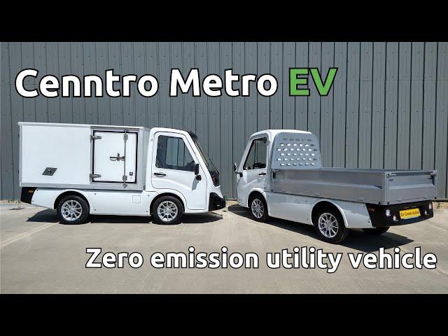 Introducing the new 2020 Saturn City Van - a 100% electric small utility vehicle