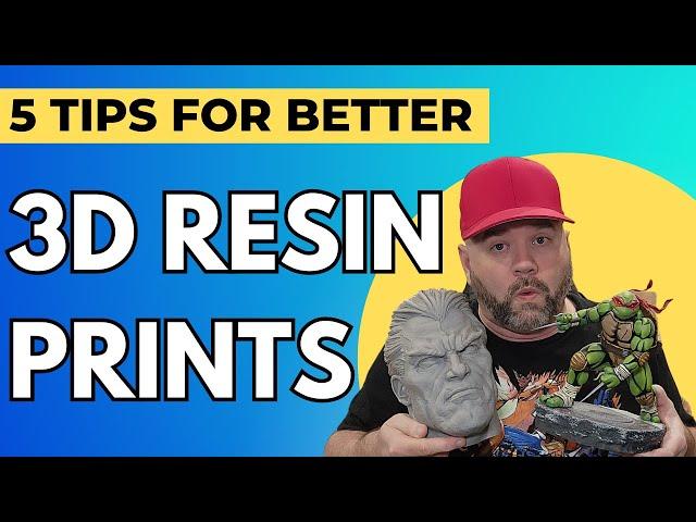 How To 3D PRINT Better NOW! Creating better resin models