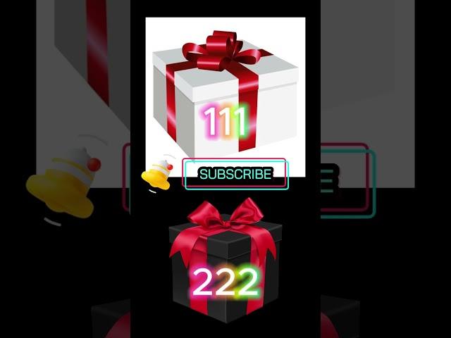 111 222 take your gift #shorts #gift