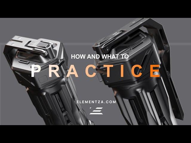 Simple 3D Modeling Exercises in Maya - Easy way to plan your steps