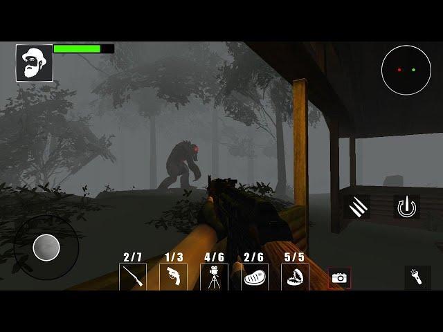 Bigfoot Hunting Game play Scary part 1 2022