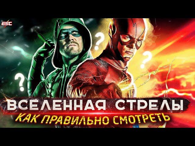 Я СМОТРЮ ФЛЭША! Полная хронология сериальной вселенной! [Обзор] / Флэш | The Flash