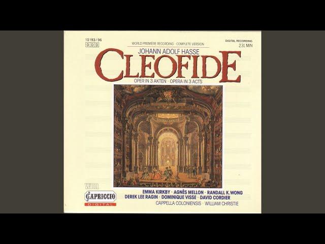 Cleofide: Act III Scene 12: Recitative: Signor qui prigioniero e il Re nemico (Timagene,...