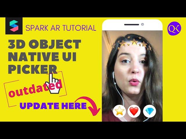 Adding the Native UI Picker to Switch 3D Object in SPARK AR ️ SCRIPT OUTDATED ️