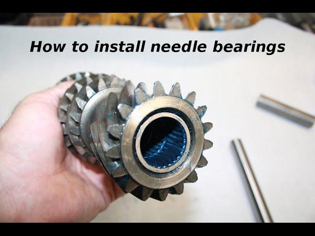 How To Rebuild a Muncie 4 Speed - Installing Needle Bearings