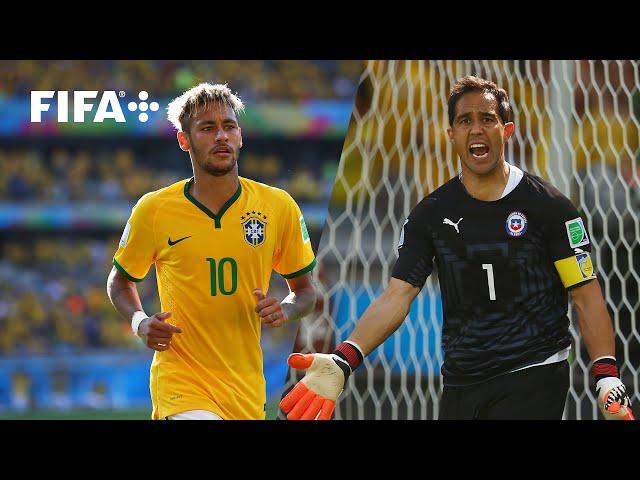 BRAZIL VS CHILE: 2014 FIFA World Cup Penalty Shootout