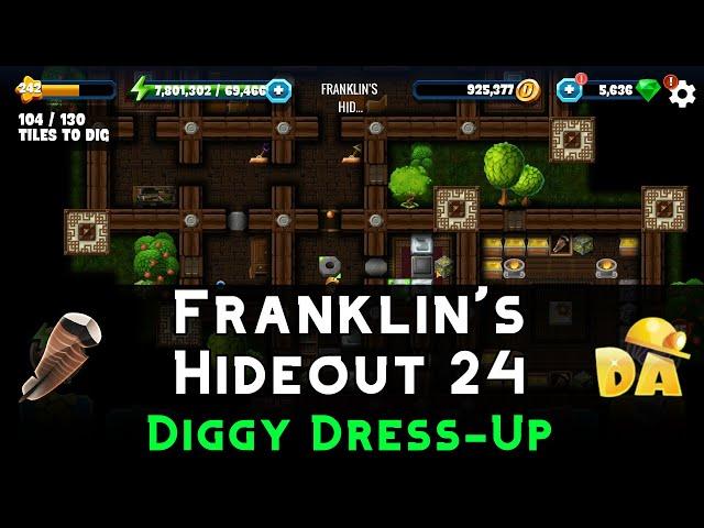 Franklin's Hideout 24 | Diggy Dress-Up | Diggy's Adventure