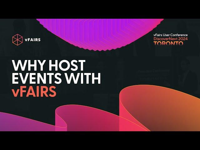 Why Host Event With vFairs