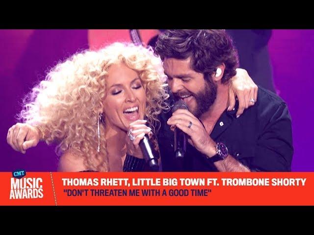 Thomas Rhett, Little Big Town ft. Trombone Shorty Perform "Don't Threaten Me with a Good Time"