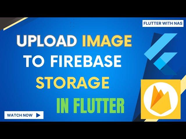 Upload image to firebase storage from your gallery in flutter