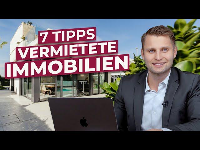 7 Tipps für vermietete Immobilien - Wie du Steuern sparen kannst