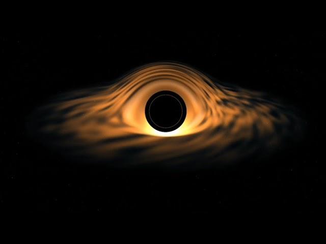 black hole animation done in blender cycles