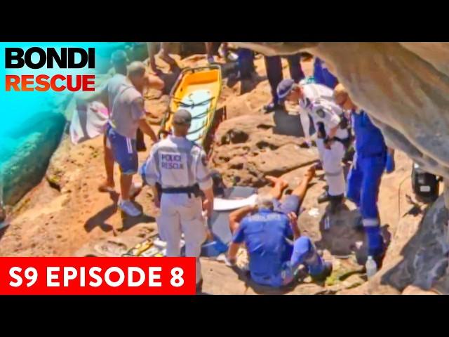 Paramedics Rush to Rope Climbing Disaster | Bondi Rescue Season 9 Episode 8 (OFFICIAL UPLOAD)