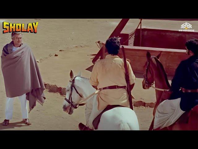 गब्बर के आदमियों से टकराया ठाकुर | देख कर सब हैरान रह गए  | SHOLAY | Dharmendra | Amitabh Bachchan