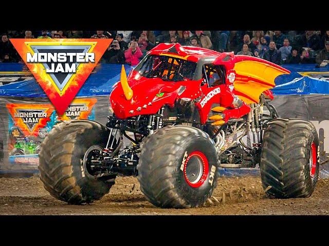 Dragonoid's Best Monster Jam Moments - Bakugan Dragonoid Monster Truck