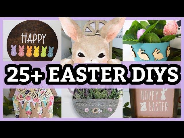 25+ BEST SPRING AND EASTER DIYS TO TRY IN 2025 | DOLLAR TREE CRAFTS!