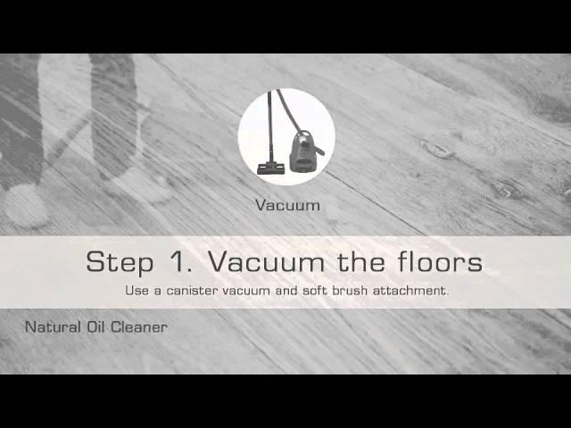 How to use Hallmark Floors' Nu Oil Products