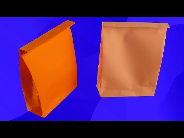 How to Make A Paper Bag - Origami Bag