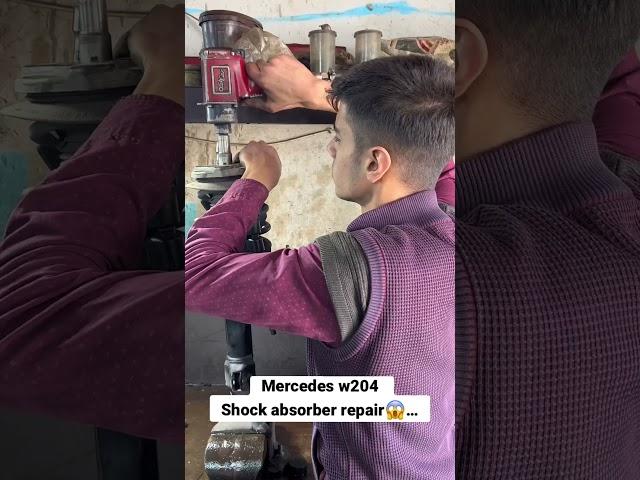 Part 2⏬️… #suspensionrepair #w204 #w204amg #mercedes #mercedescclass #shockabsorber