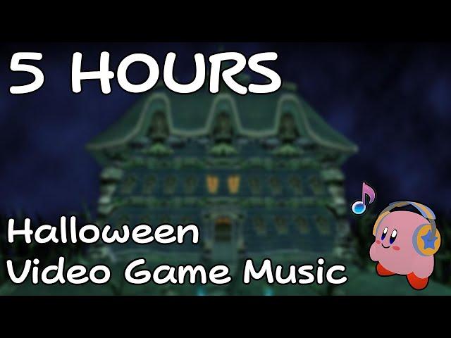 5 HOURS of Spooky Video Game Halloween Music