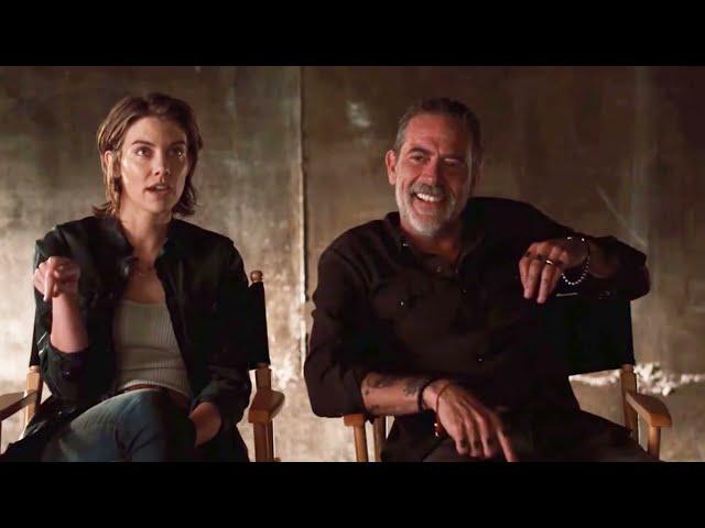 Jeffrey Dean Morgan (Negan) & Lauren Cohen (Maggie) Message From The Set Of Isle of The Dead at SDCC