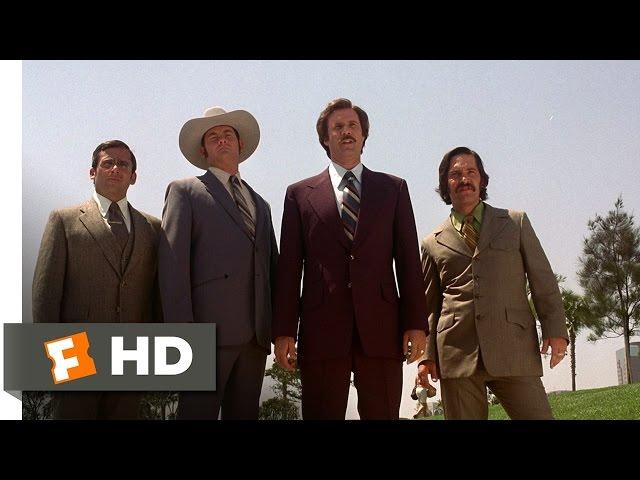 Anchorman: The Legend of Ron Burgundy - Insulting the Evening News Team Scene (1/8) | Movieclips