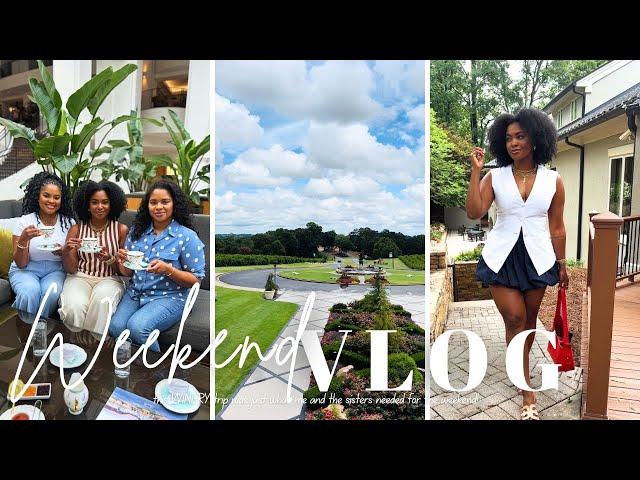 Weekend Vlog || this WINERY trip was just what me and the sisters needed || Chateau Elan