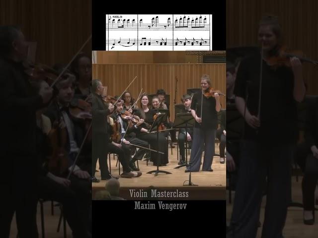 Violin Masterclass with Maxim Vengerov  #violin #mozart #violinconcerto #vengerov